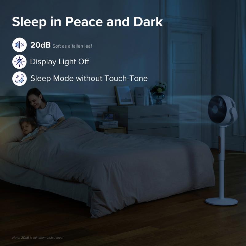 Levoit 20dB Quiet Pedestal Fan