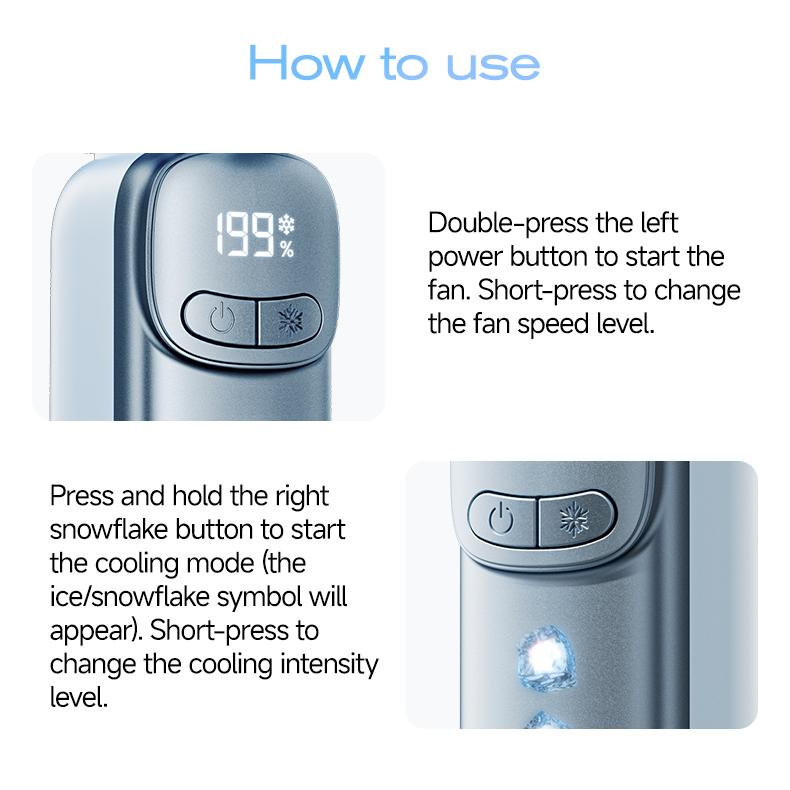 Mini Handheld Cooling Fan