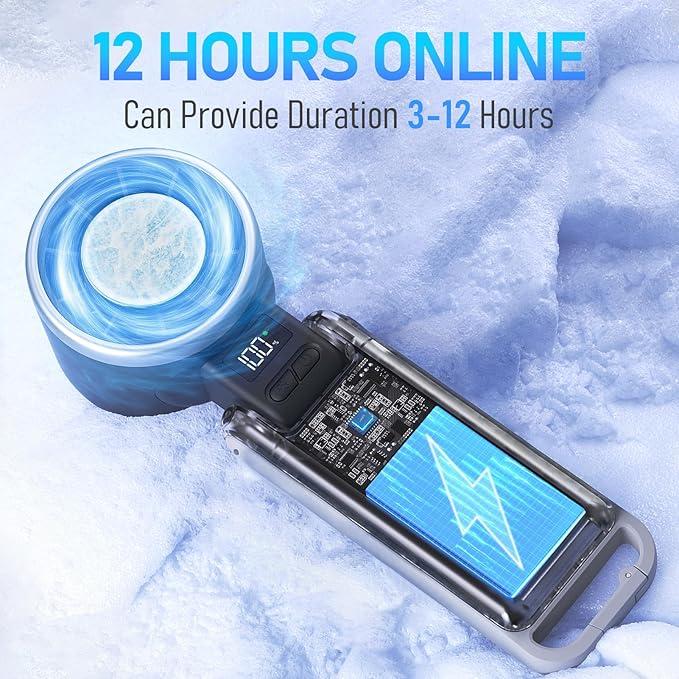 Ice Cooling Fan – Portable Handheld