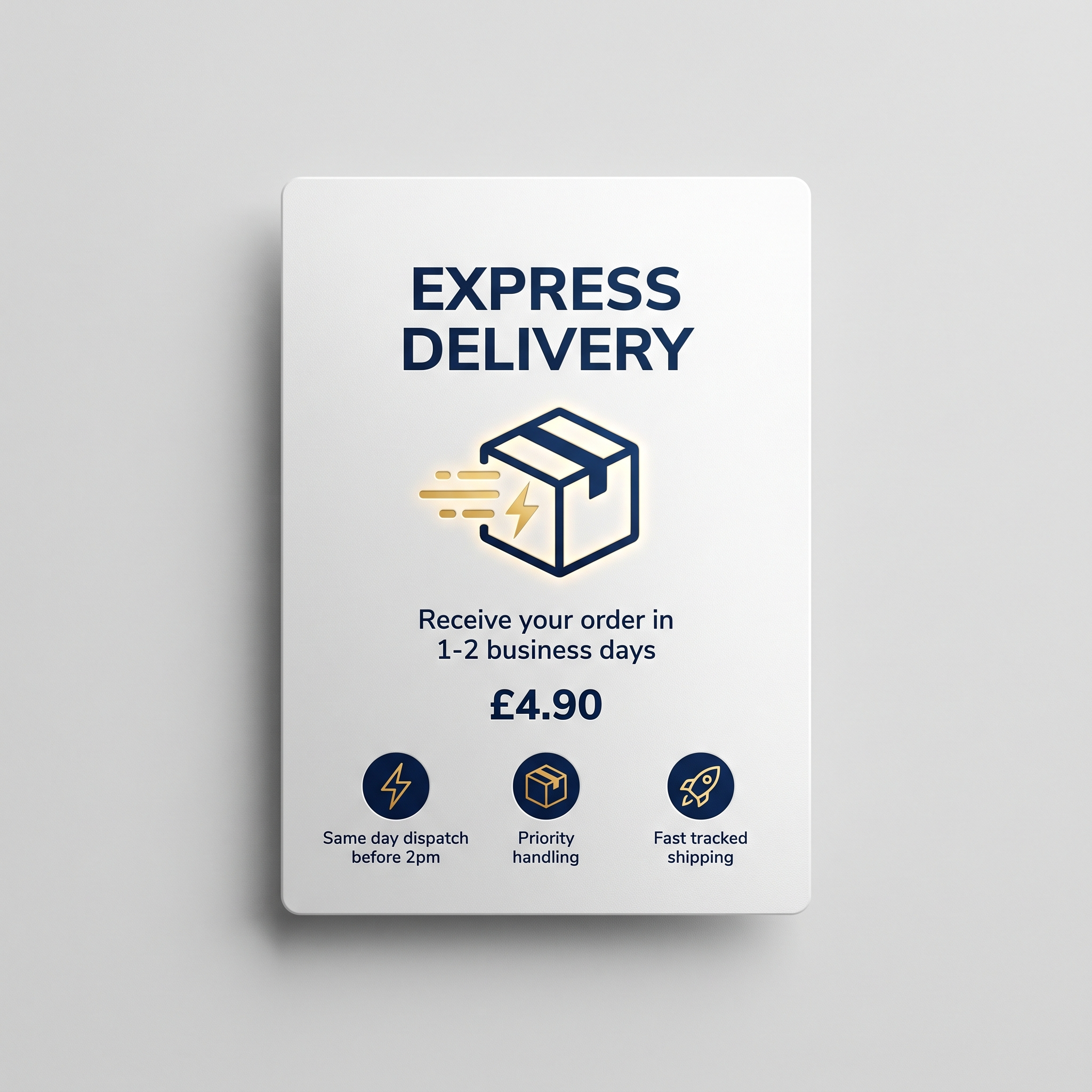 Express Delivery Upgrade